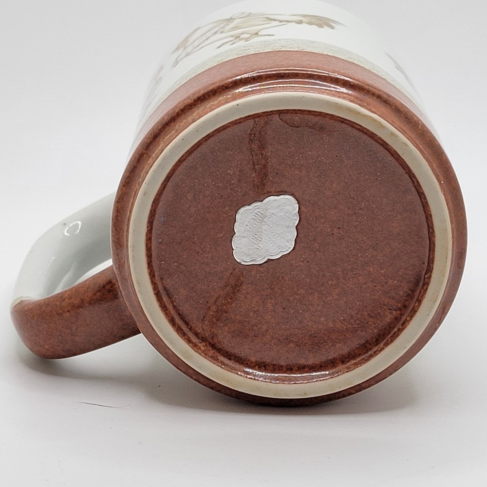 Hand Crafted OMC Japan Rooster Coffee Mug Farmhouse Country Stoneware Rustic - Picture 5 of 10